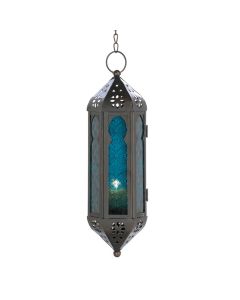 OCEAN BLUE SERENITY HANGING LAMP